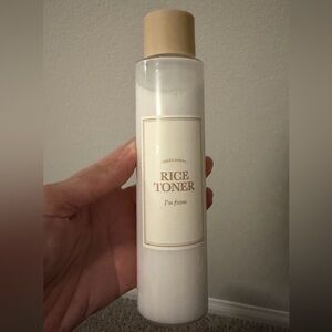 I’m from rice toner